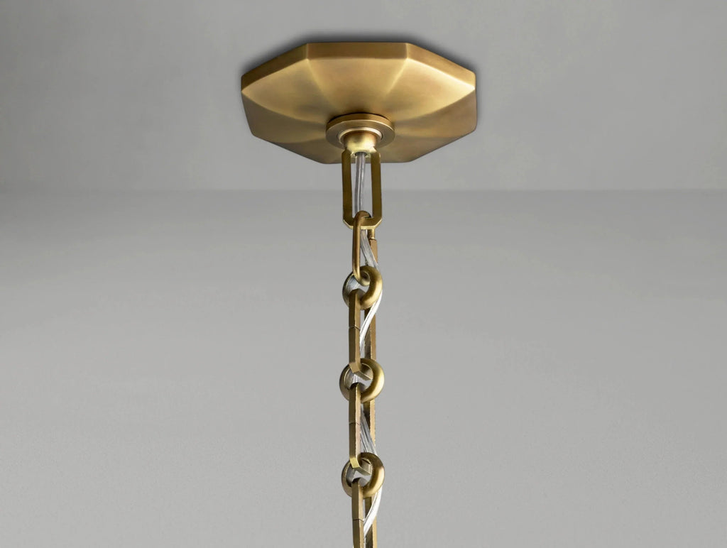 Baingham Round Chandelier - Cyran Lamps