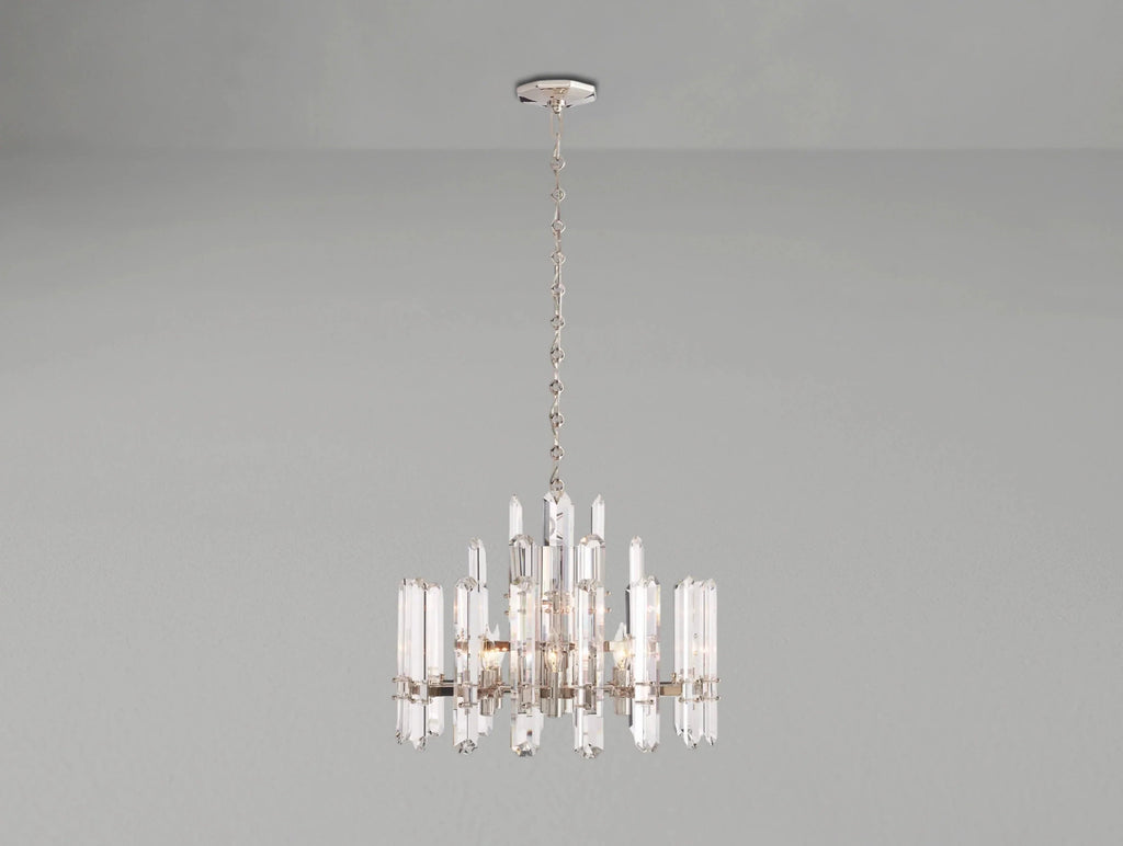 Baingham Round Chandelier - Cyran Lamps