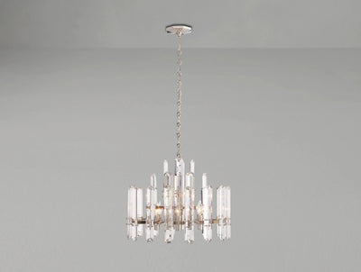Baingham Round Chandelier - Cyran Lamps