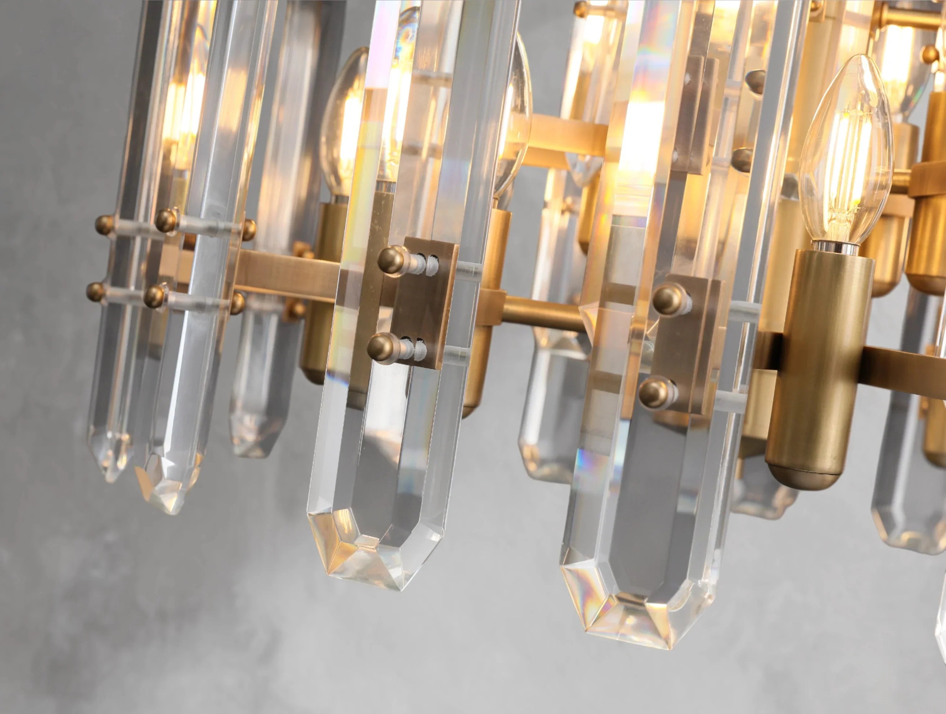 Baingham Round Chandelier - Cyran Lamps