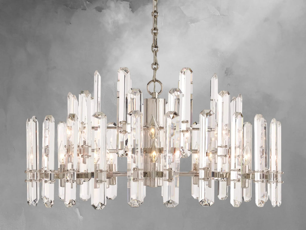 Baingham Round Chandelier - Cyran Lamps