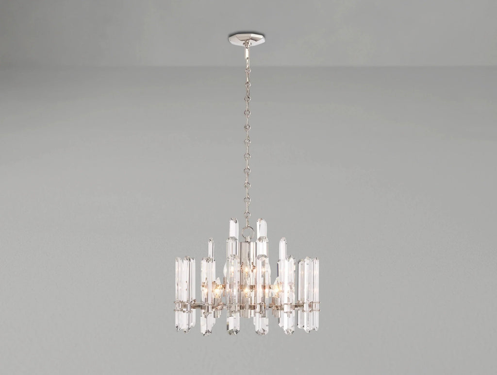 Baingham Round Chandelier - Cyran Lamps