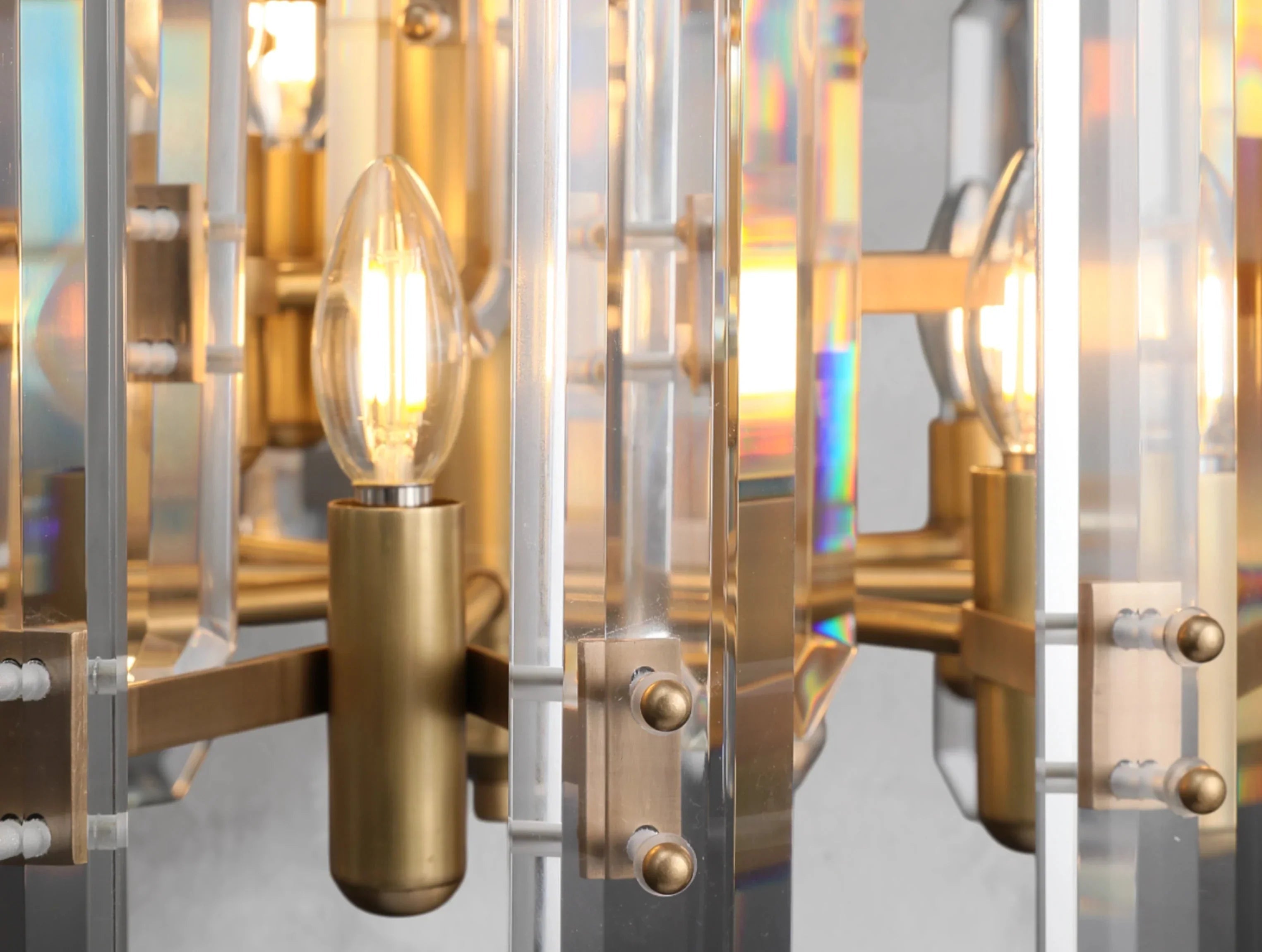 Baingham Round Chandelier - Cyran Lamps