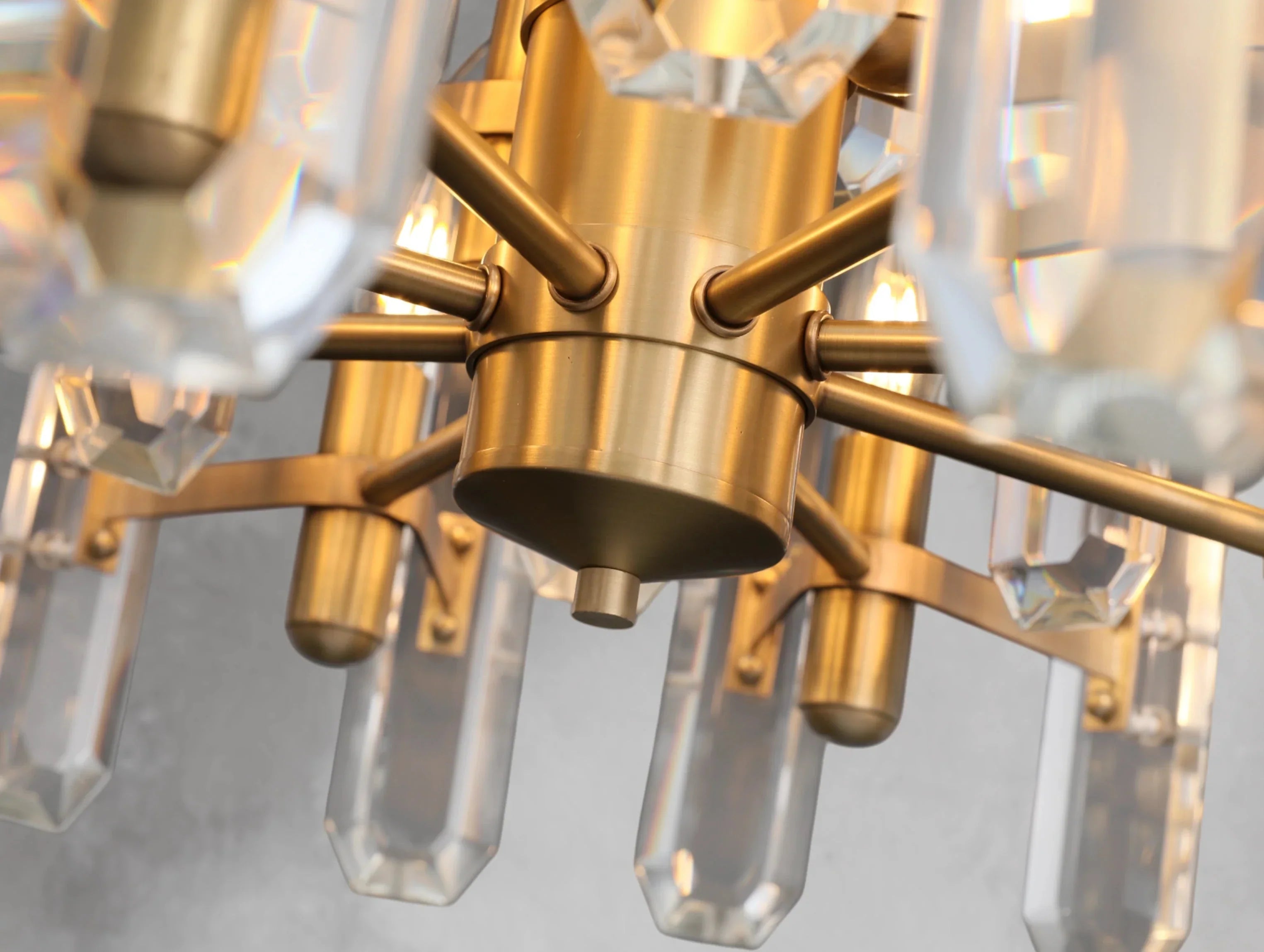 Baingham Round Chandelier - Cyran Lamps