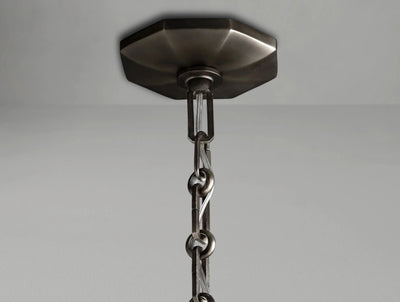 Baingham Round Chandelier - Cyran Lamps