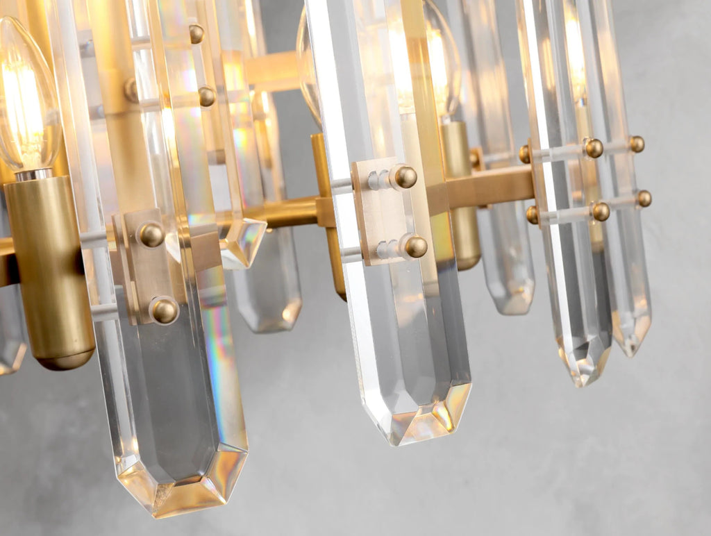 Baingham Round Chandelier - Cyran Lamps