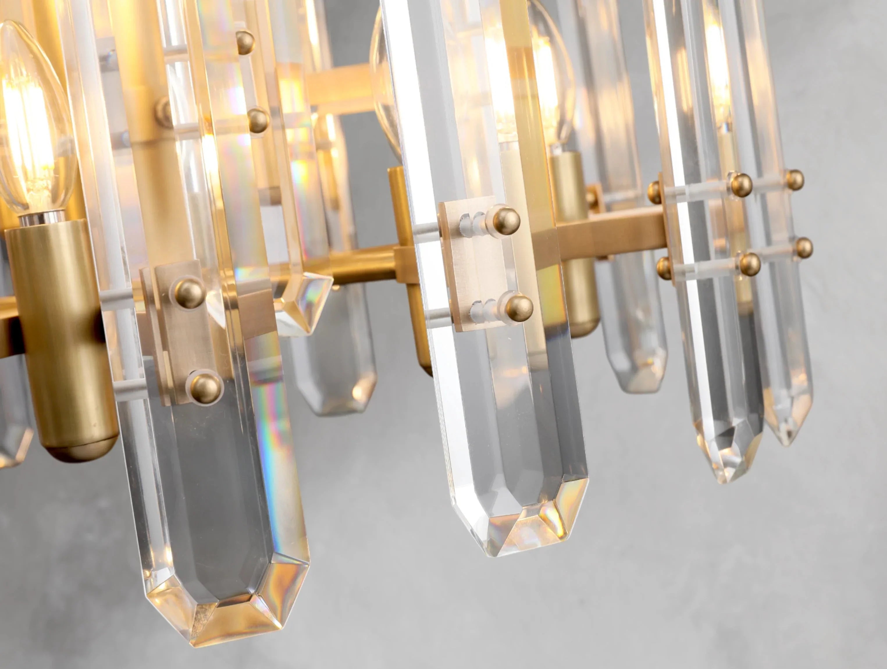 Baingham Round Chandelier - Cyran Lamps