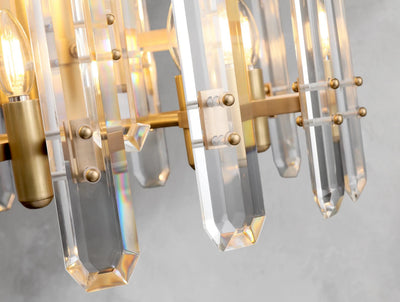 Baingham Round Chandelier - Cyran Lamps