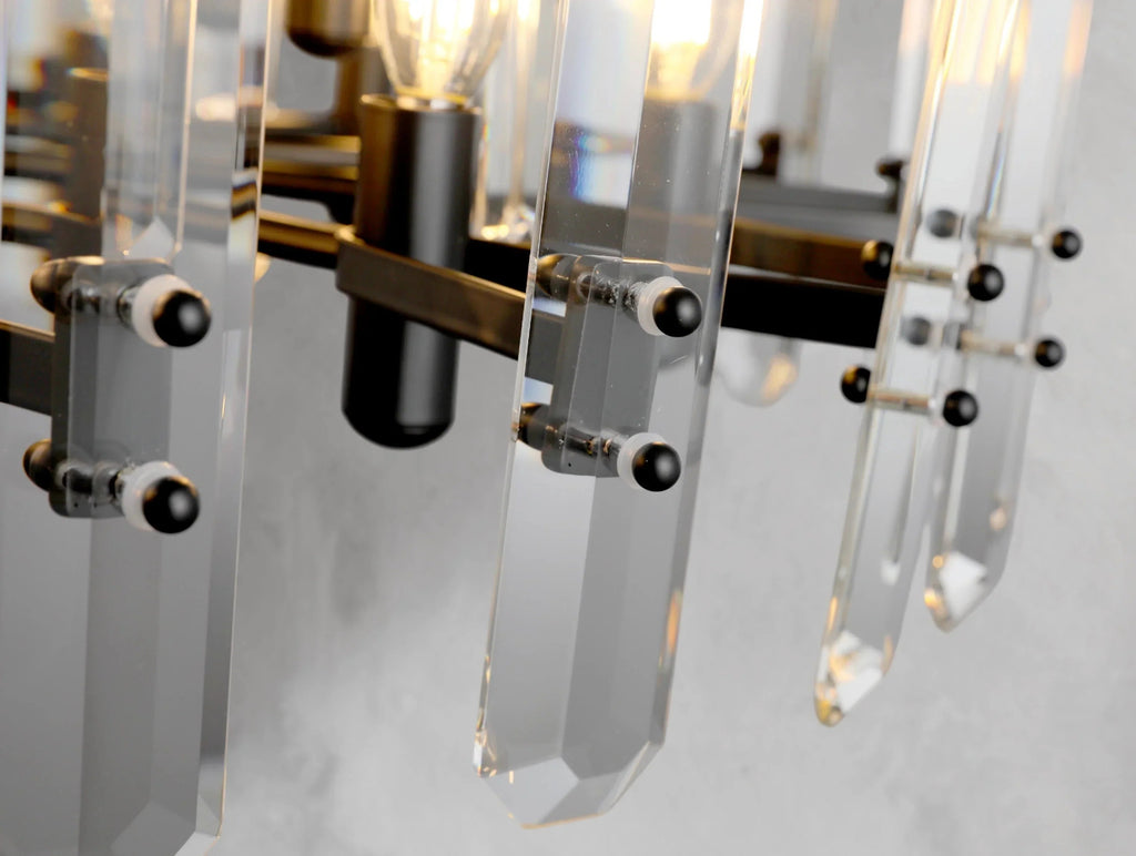 Baingham Round Chandelier - Cyran Lamps