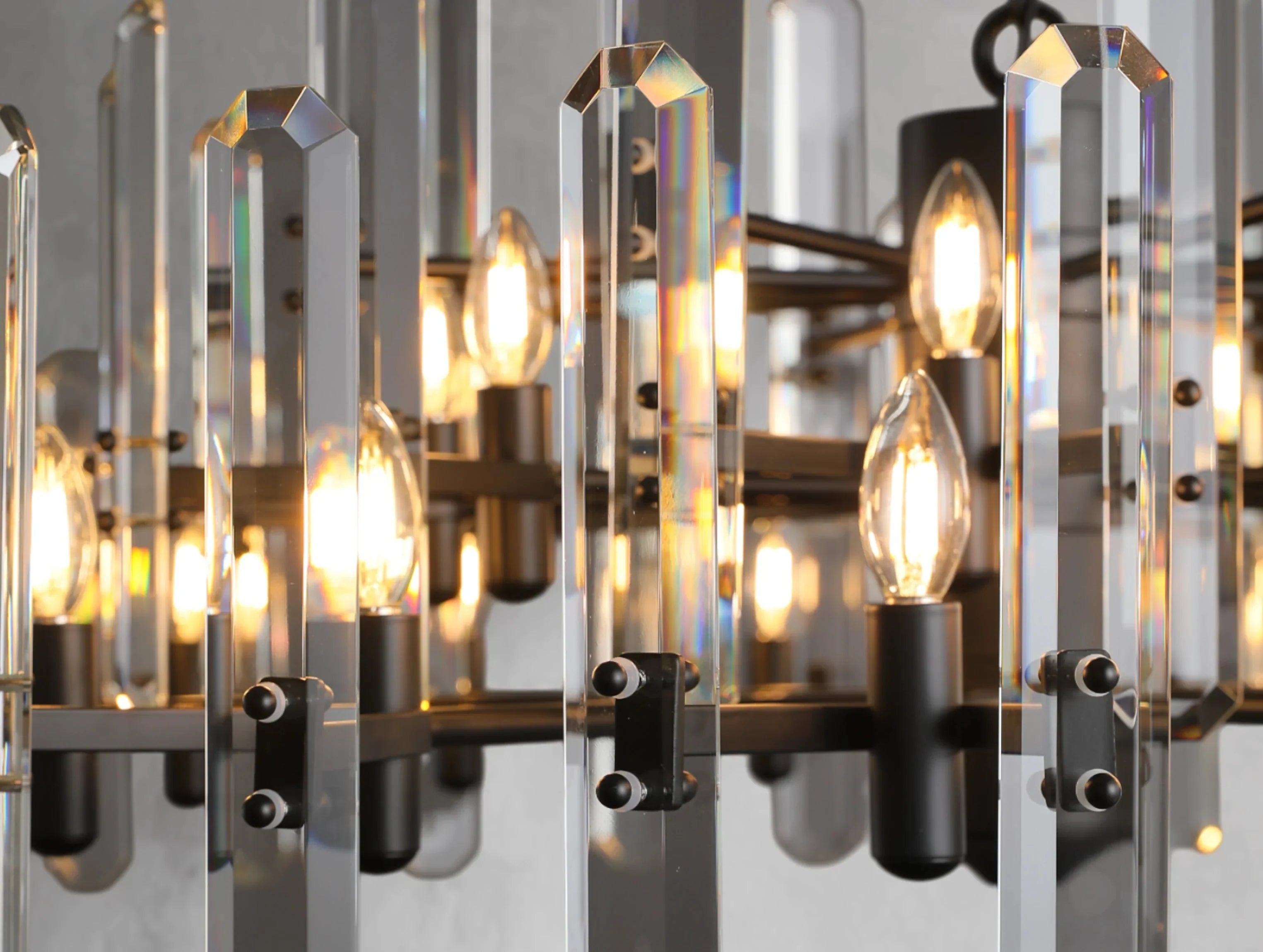 Baingham Round Chandelier - Cyran Lamps