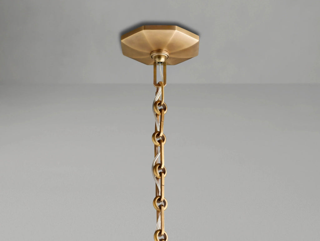Baingham Round Chandelier - Cyran Lamps