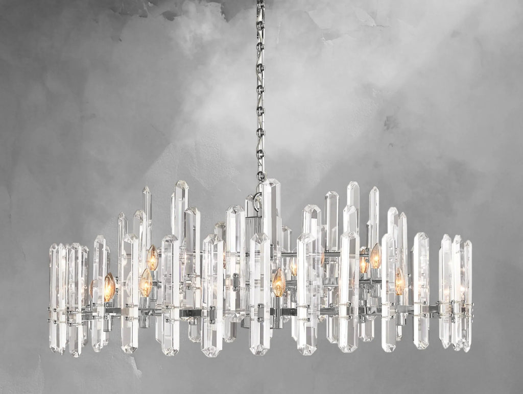 Baingham Round Chandelier - Cyran Lamps