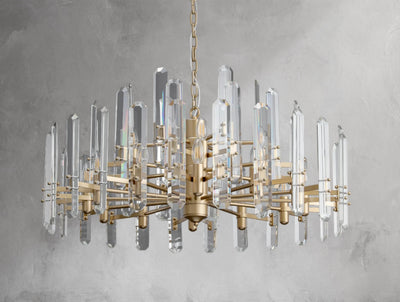 Baingham Round Chandelier - Cyran Lamps