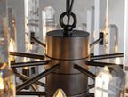 Baingham Round Chandelier - Cyran Lamps
