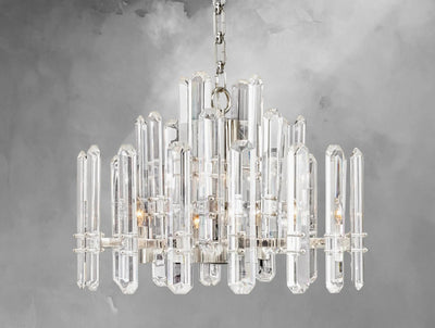 Baingham Round Chandelier - Cyran Lamps