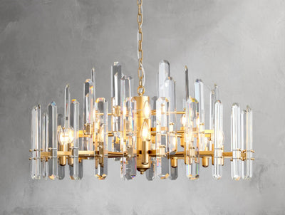 Baingham Round Chandelier - Cyran Lamps