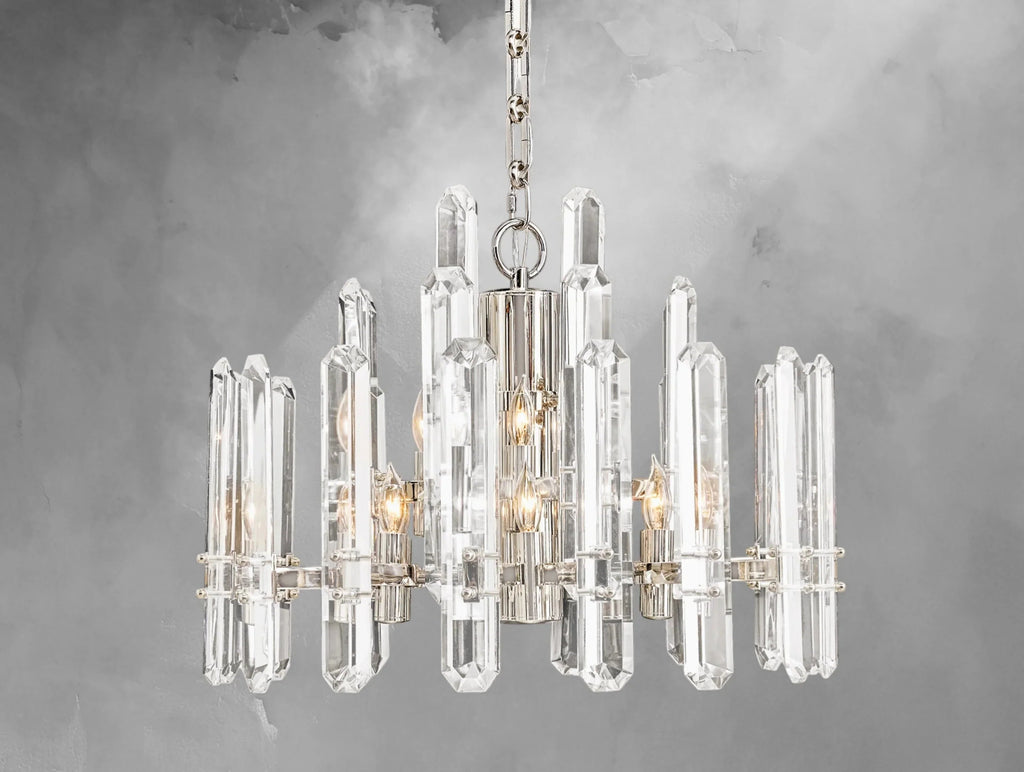 Baingham Round Chandelier - Cyran Lamps