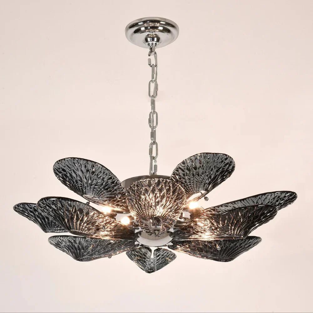 Bella Murano Glass Flower Chandelier - Cyran Lamps