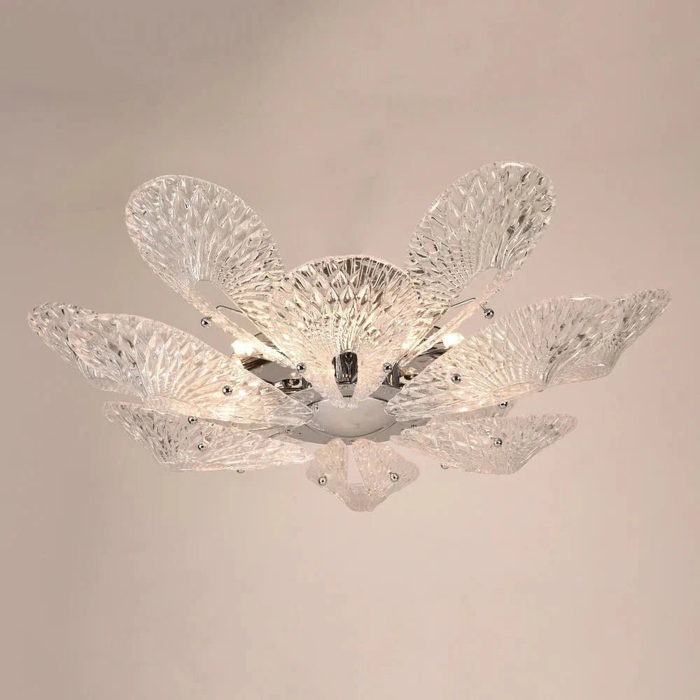 Bella Murano Glass Flower Chandelier - Cyran Lamps