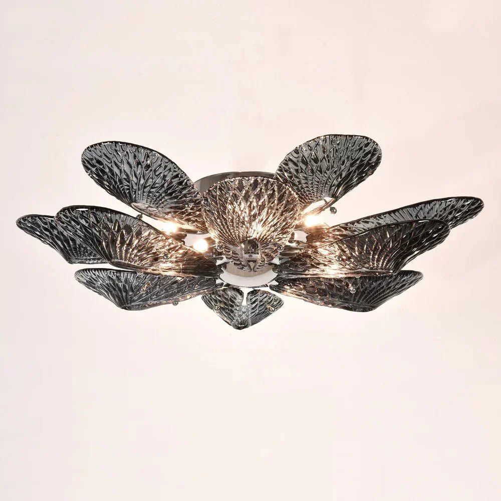 Bella Murano Glass Flower Chandelier - Cyran Lamps