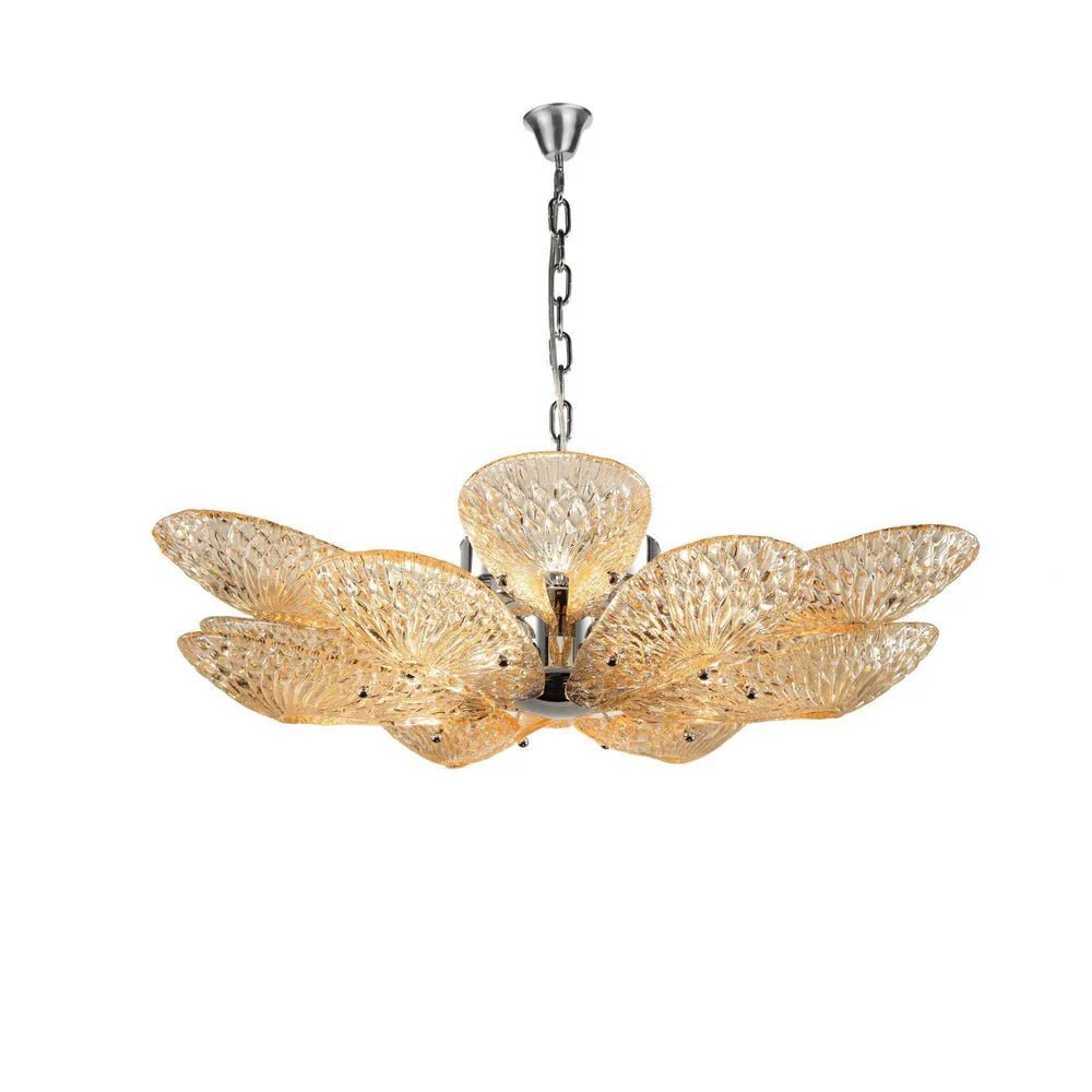 Bella Murano Glass Flower Chandelier - Cyran Lamps