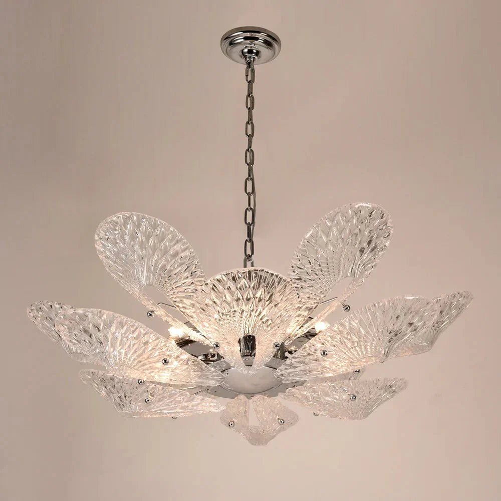 Bella Murano Glass Flower Chandelier - Cyran Lamps