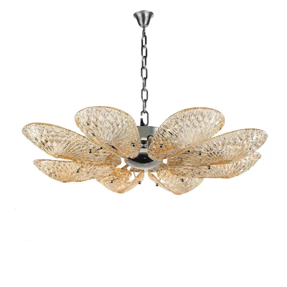 Bella Murano Glass Flower Chandelier - Cyran Lamps