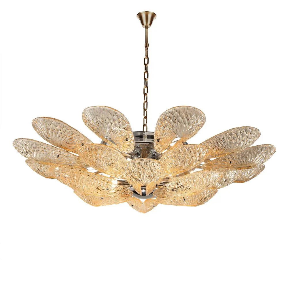 Bella Murano Glass Flower Chandelier - Cyran Lamps