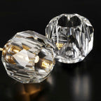 Beula De Clear Cristal Glass Rod Pendant - Cyran Lamps