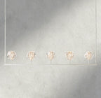 Beula De Cristal Clear Glass Linear Chandelier 48", 60" - Cyran Lamps