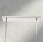 Beula De Cristal Double Linear Chandelier 60" - Cyran Lamps