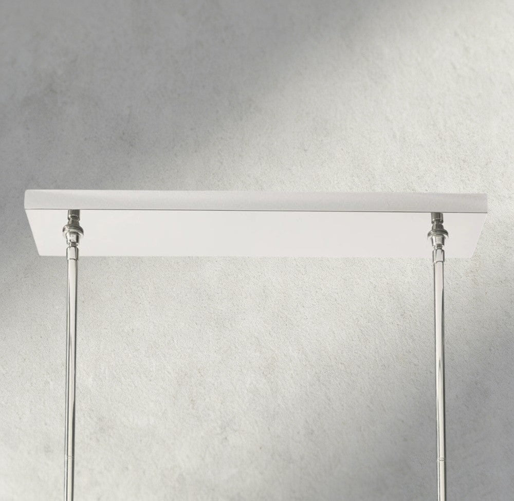 Beula De Cristal Double Linear Chandelier 60" - Cyran Lamps