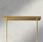Beula De Cristal Double Linear Chandelier 60" - Cyran Lamps