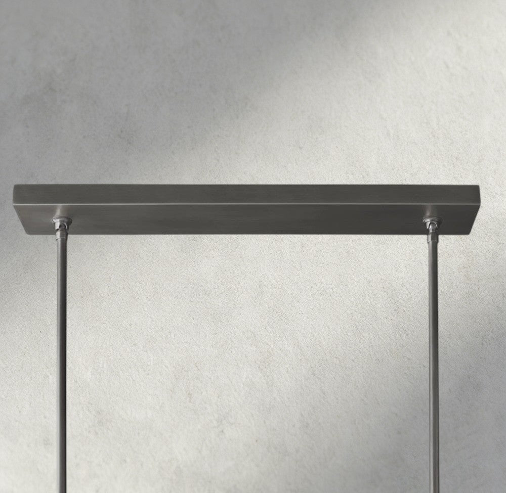 Beula De Cristal Double Linear Chandelier 60" - Cyran Lamps