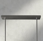 Beula De Cristal Double Linear Chandelier 60" - Cyran Lamps