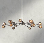 Beula De Cristal Round Chandelier 24", 36", 48", 60", 72" - Cyran Lamps