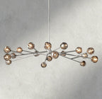 Beula De Cristal Round Chandelier 24", 36", 48", 60", 72" - Cyran Lamps
