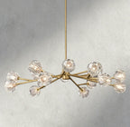 Beula De Cristal Round Chandelier 24", 36", 48", 60", 72" - Cyran Lamps