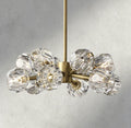 Beula De Cristal Round Chandelier 24", 36", 48", 60", 72" - Cyran Lamps