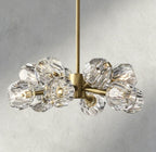 Beula De Cristal Round Chandelier 24", 36", 48", 60", 72" - Cyran Lamps