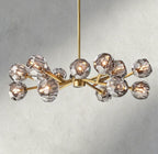 Beula De Cristal Round Chandelier 24", 36", 48", 60", 72" - Cyran Lamps