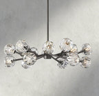 Beula De Cristal Round Chandelier 24", 36", 48", 60", 72" - Cyran Lamps