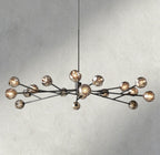 Beula De Cristal Round Chandelier 24", 36", 48", 60", 72" - Cyran Lamps