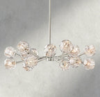 Beula De Cristal Round Chandelier 24", 36", 48", 60", 72" - Cyran Lamps