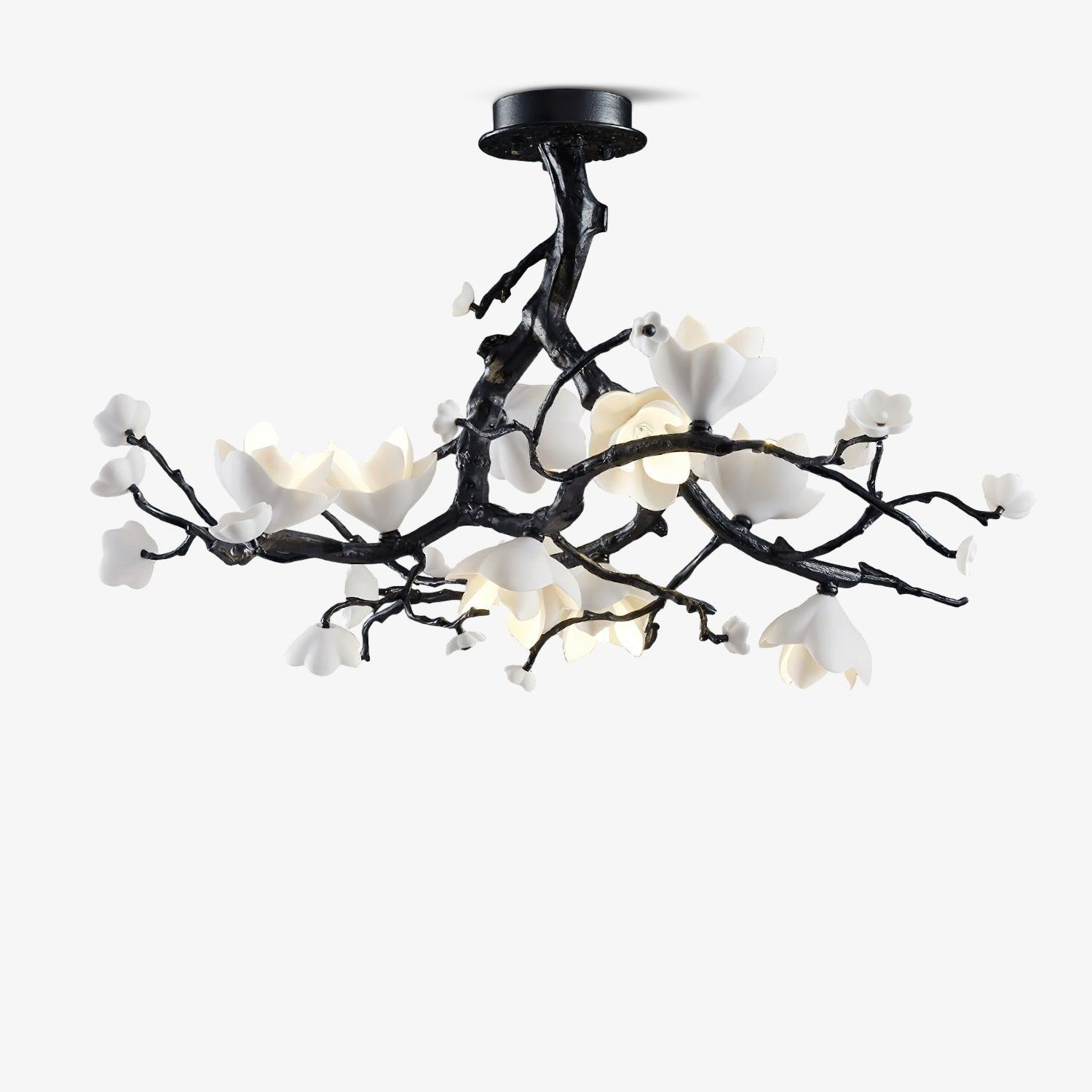 Black Branch Copper Tree Chandelier - ∅ 31.5″ x H 17.7″ / Dia 80cm x H 45cmDark CopperCyranlamps