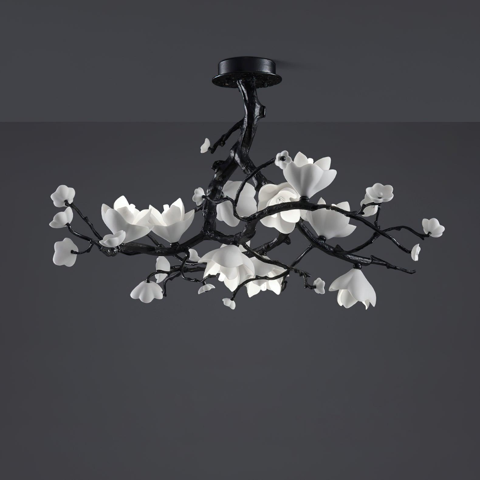 Black Branch Copper Tree Chandelier - ∅ 31.5″ x H 17.7″ / Dia 80cm x H 45cmDark CopperCyranlamps