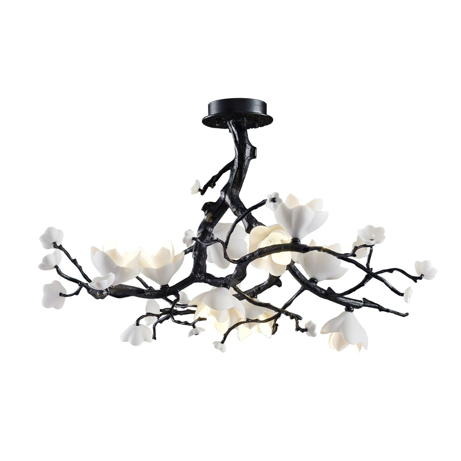 Black Branch Copper Tree Chandelier - ∅ 31.5″ x H 17.7″ / Dia 80cm x H 45cmDark CopperCyranlamps
