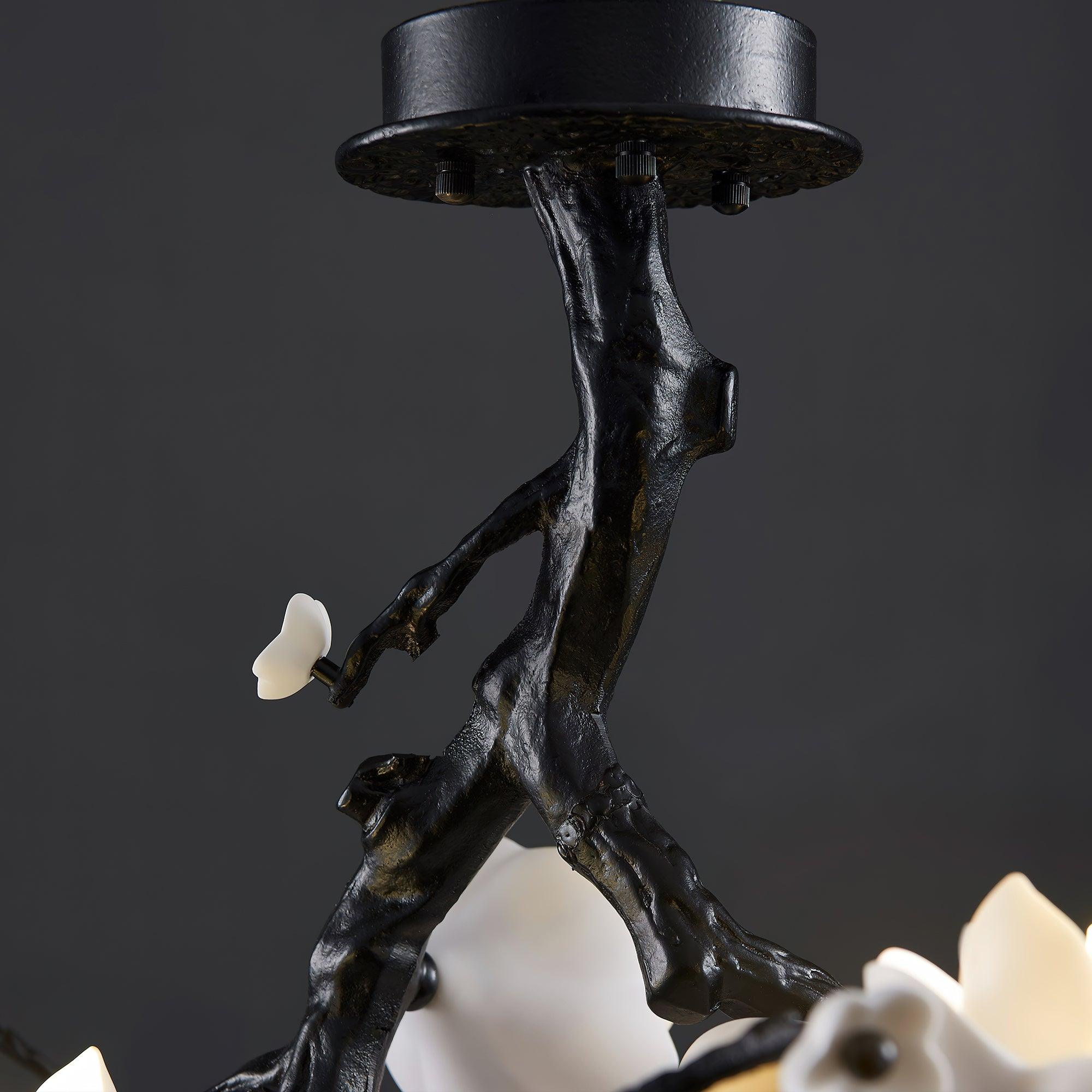Black Branch Copper Tree Chandelier - ∅ 31.5″ x H 17.7″ / Dia 80cm x H 45cmDark CopperCyranlamps