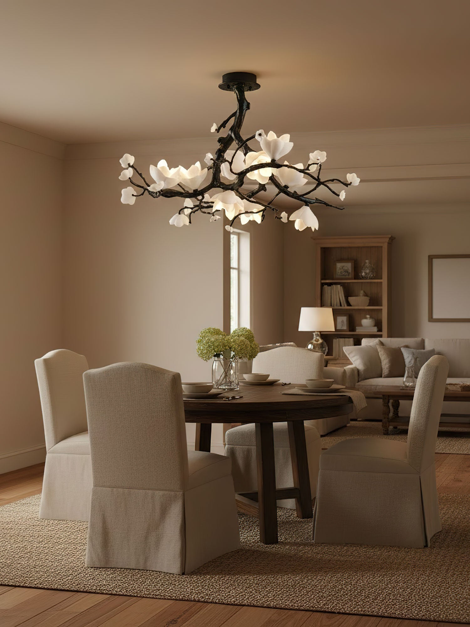 Black Branch Copper Tree Chandelier - ∅ 31.5″ x H 17.7″ / Dia 80cm x H 45cmDark CopperCyranlamps