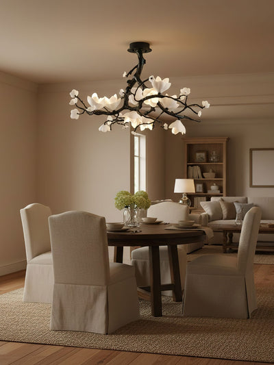 Black Branch Copper Tree Chandelier - ∅ 31.5″ x H 17.7″ / Dia 80cm x H 45cmDark CopperCyranlamps